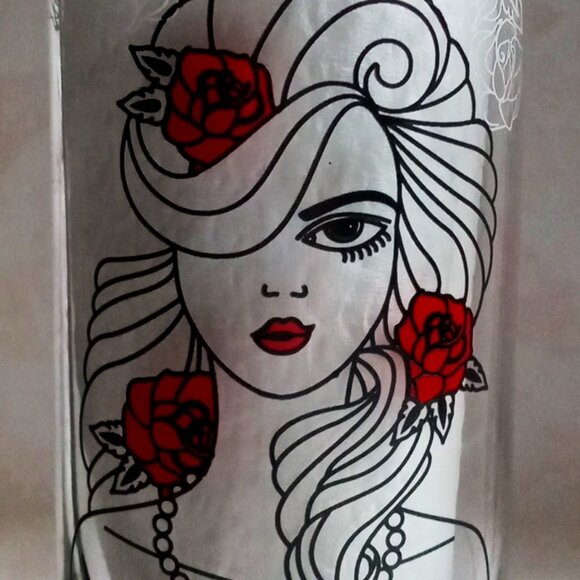 2 Tall Tequila Rose Strawberry Cream Naughty Never Tasted So Nice Shot Glasses - Picture 2 of 5